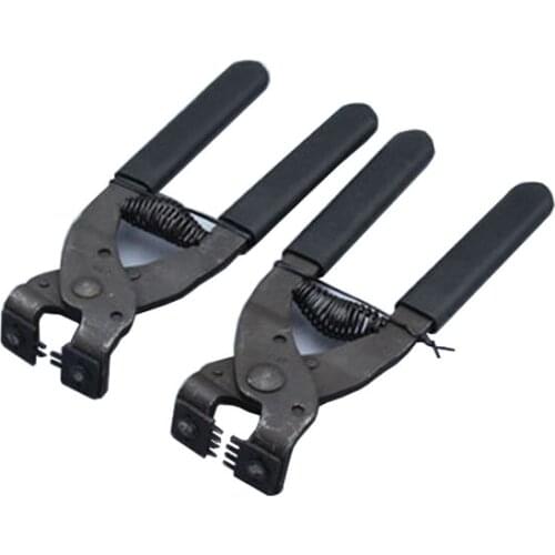 1 Piece Leather Art Leather Carving Leather Silent Pliers Oblique Flat Chopping Leather Punching Tools Special Chopping Pliers