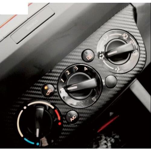 For Suzuki swifts central of wind panel carbon fiber stick suite car accessories for Suzuki swift 2014