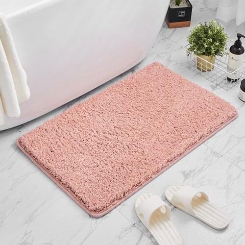 Home Bath Mat Non-slip Door Bathroom Carpet Cartoon Dinosaur For Bedroom Absorption Soft Washable Rug Toilet Floor Non-slip Mat