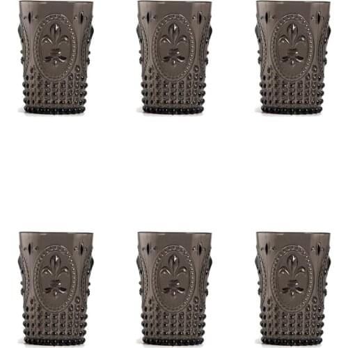 EWs Acrylic Smoked Short Cup 3 Cup + 3 Cup Gift