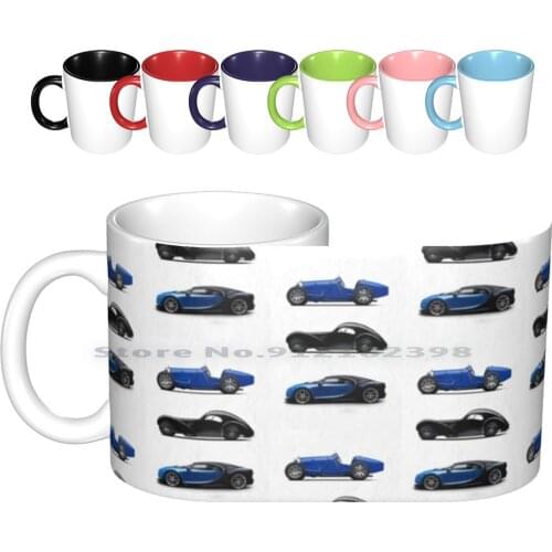 Bugatti Ceramic Mugs Coffee Cups Milk Tea Mug Supercar Mclaren Bugatti Chiron Veyron Gt Great Tourism Cars Evolution Evo