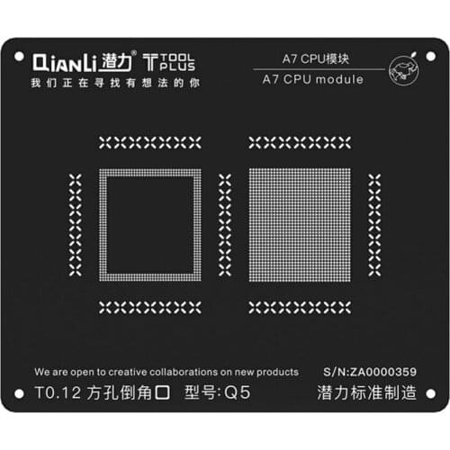 Motherboard IC Chip Ball Soldering Net Plate for iPhone 5S 6 6S 6SP 7 7P 8 8Plus A7 A8 A9 A10 A11 Phone Logic Board Repair Tool