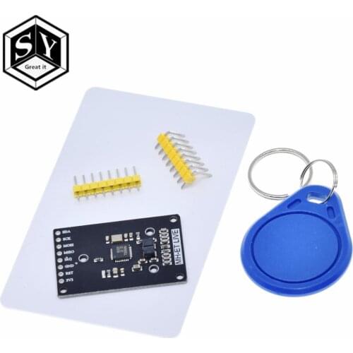 RFID module RC522 mini Kits S50 13.56 Mhz 6cm With Tags SPI Write & Read for arduino uno 2560