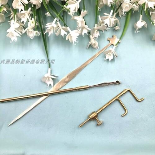 3pcs various Violin tools,soundpost Gauge/setter and soundpost retriever