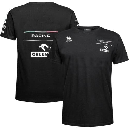 2021 New Motorsport Car fan F1 Team T-Shirt Short Sleeve Motorbike Motocross MX Dirt Bike Cycling Motorcycle Quick-drying jersey