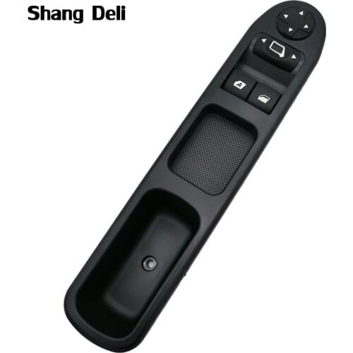 Car window switch power window regulator control switch button panel for peugeot 207 citroen C3 picasso 2007 - 2014