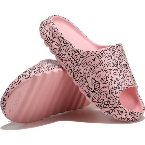 Slippers For Boy Girl Home Shoes Summer Toddler Flip Flops Soft Bottom House Indoor Slippers Beach Love Kids Shoes Family Style