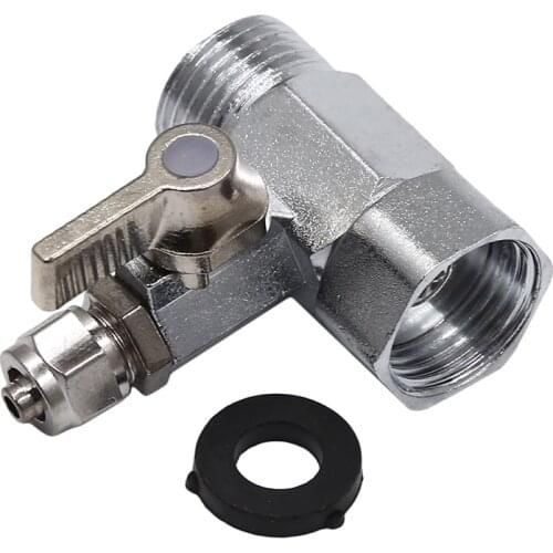 Bathroom 3 Way Diverter Hose Faucet Connector Fitting T Shape Adapter Connector Shower Arm Toilet Water Purifier Accessories