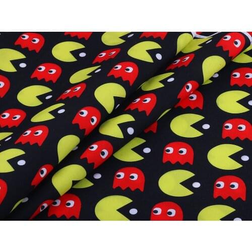 50*140CM Cartoons pattern Polyester cotton Fabric Patchwor Printed for Tissue Kids Home Textile for Sewing Doll Dress Curtain