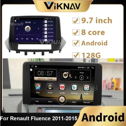 2 Din Android Car radio for Renault Fluence 2011 2012 2013 2014 2015 car stereo receiver GPS navi multimedia player touch screen