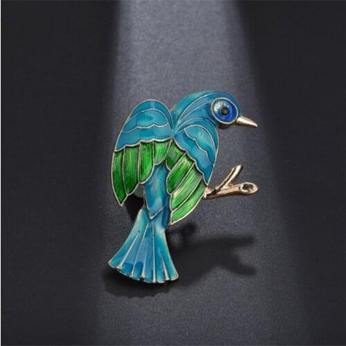 XIAONIANSHI Brands Design Color Enamel Pin 6 Style Birds Brooch Jewelry Animal Brooches for Woman Man Kids Badges On A Backpack