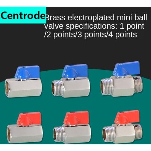 Mini ball valve1/8 IN 1/4 IN 3/8 IN 1/2IN mini ball valve 1/8 1/4 3/8 1/2 DN6 8 10 15 valve switch pneumatic accessories