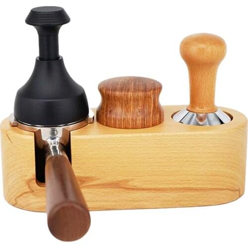 Stainless Steel 58mm Adjustable Needle Coffee Tamper Distributor Fit 58mm Espresso Machine Portafilter Leveler Tool Needle Type