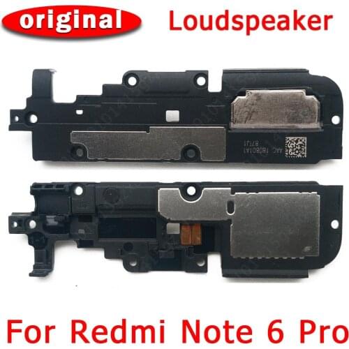 Original Loudspeaker For Xiaomi Redmi Note 6 Pro Loud Speaker Buzzer Ringer Sound Cell Phone Accessories Replacement Spare Parts