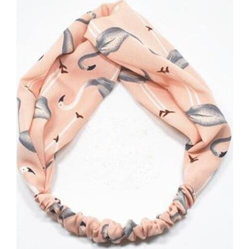 Hair Bands Print Headbands for Women Retro Cross Turban Bandage Bandanas HairBands Hair Head Wrap for Girls Hair Accessories