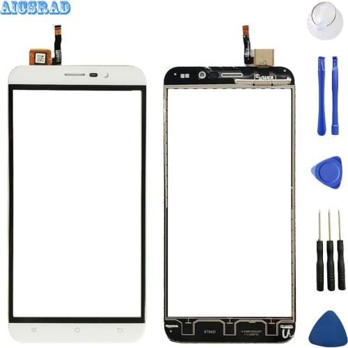 AICSRAD original 5.5 front outer glass For CUBOT Note S Touch Panel Touch Screen Digitizer Sensor Replacement notes+ Tools