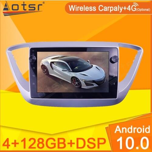 Carplay For Hyundai Solaris 2 2016 - 2018 Car Radio Video Multimedia Player Navi Stereo GPS Android No 2Din 2 Din DVD Head Unit