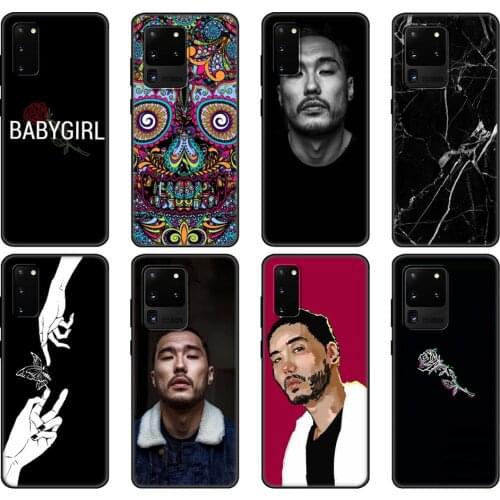Black tpu Case For Samsung galaxy S20 /S20 PLUS/S20 ultra/S20+ /S20FE back cover scriptonite