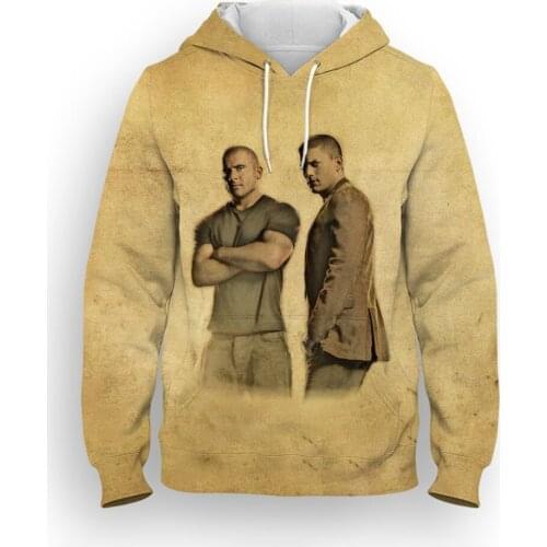 Prison Break Japan Harajuku Childrens Clothes Hoodies Kids Sweatshirts Hoody Cartoon Man Top Boys/Girls Pullover Hoodie Printed