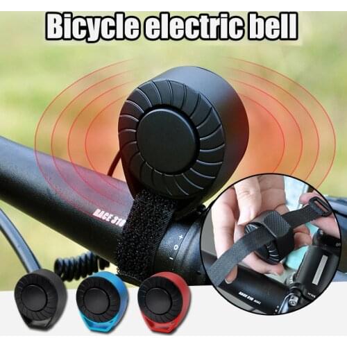Electric Bicycle Bell 5 Sound Modes Waterproof Bike Horn with Rechargeable Battery Practical Cycling Accessories XR-Hot