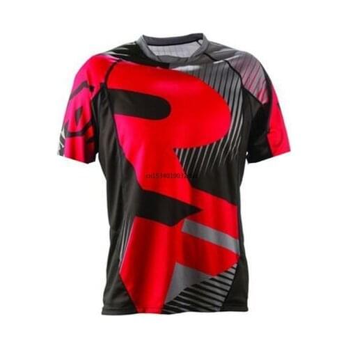 2021 Enduro Bike Jerseys Motocross Racing Jersey Downhill Dh Short Sleeve Cycling Clothes Mx Summer RACE FACE Mtb T-shirt