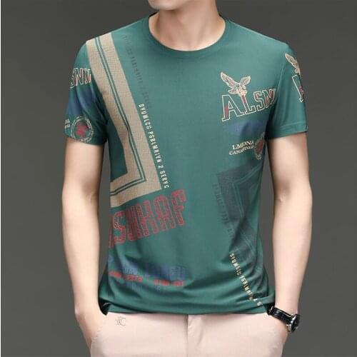 Print Short sleeve t shirt men ice wire cool o neck Summer T-shirt men fashion Casual Mens tops Tee Shirt