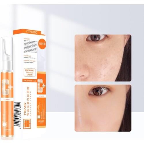 15ml Vitamin C Instant Blemish Removal Gel Whitening Anti Freckle Cream Pen Effective Remove The Freckle Pigmented Melanin Spots
