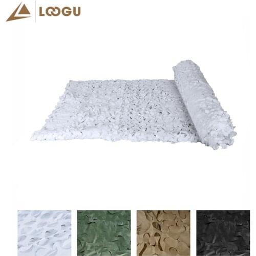 LOOGU 1.5x10M Camouflage Net Photography Background Decoration Hunting Blinds Camouflage Netting Black Camo Netting Garden Fence