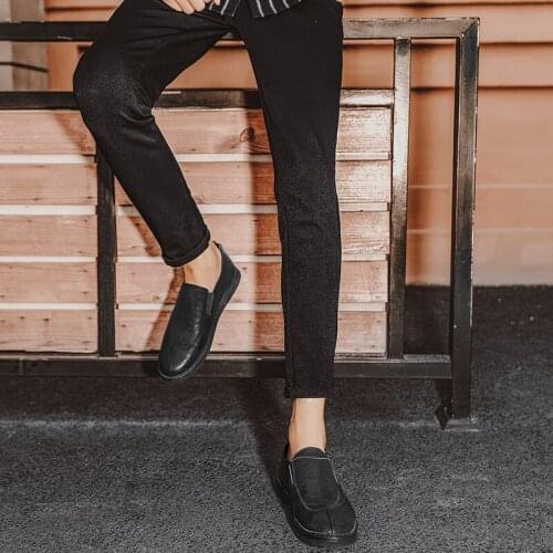 Leather Man Shoes Summer Shoes For Men Leather Sneakers Mens Fashion Casual Suede Genuine 2020 Sapato De Couro Masculino