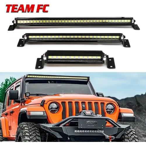 New RC Car Roof Lamp 24 36 LED Light Bar for 1/10 RC Crawler Axial SCX10 90046 90060 SCX24 Jeep Wrangler JK Rubicon Body