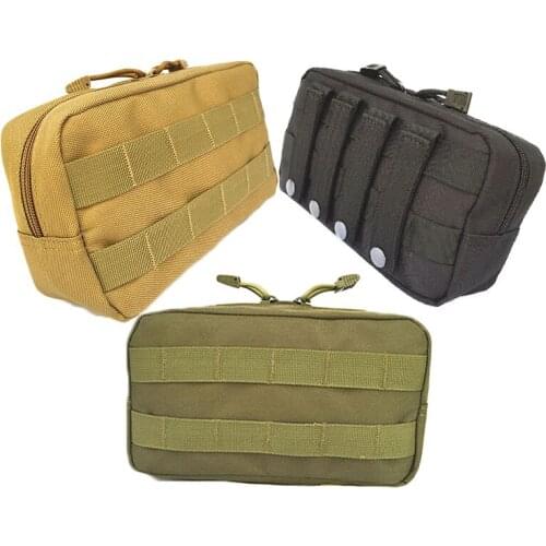 Hunting Molle Magazine Pouch Bag Tactical Airsoft Drop EDC Storage Bag Outdoor Sports Utility Pouch Camping Hiking Accessories