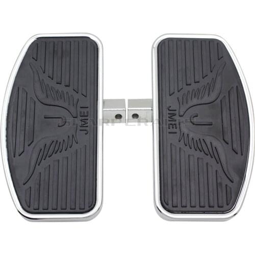 2 Size Motorcycle Front Rider & Rear Passenger Footrests Floorboards Footboards For Honda Steed VLX 400 600 VLX400 VLX600 VT600