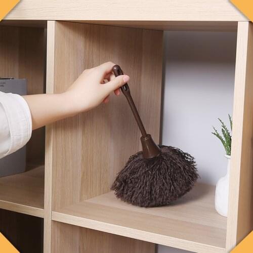 Mini duster car keyboard desktop cleaning brush household microfiber duster feather duster