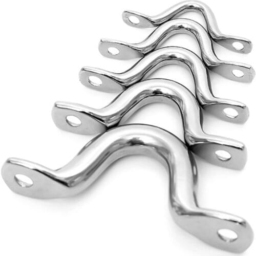 1Piece Yacht Boat Replacement Handle 304 Stainless Steel Boat Polished Grab Handle Handrail Boat Accessories