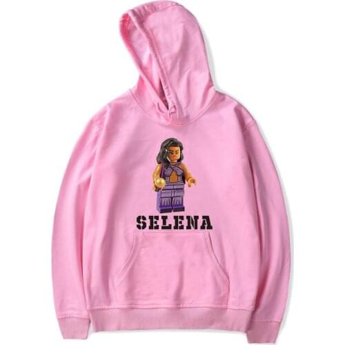 Selena quintanilla Pink Hoodie Casual Design selena quintanilla Sweatshirt Autumn pullover Hoodies Sweatshirts Boys/Girls Tops