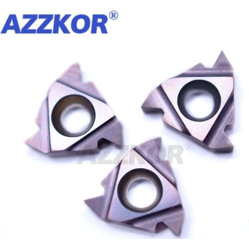 Carbide Thread Inserts 11ER2.0 ISO 16 ERAG55 Turning Tools NC Center Lathe For Machining Material Wholesales Carbide Blades 1pcs