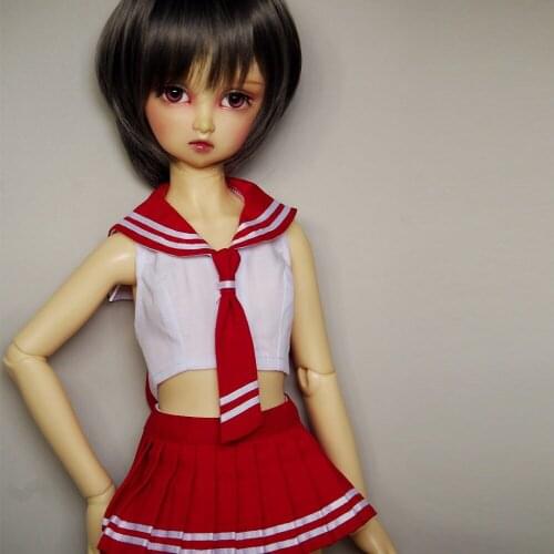 [wamami] 251# Red School Uniform/Suit For 1/3 SD AOD DOD BJD Doll Dollfie