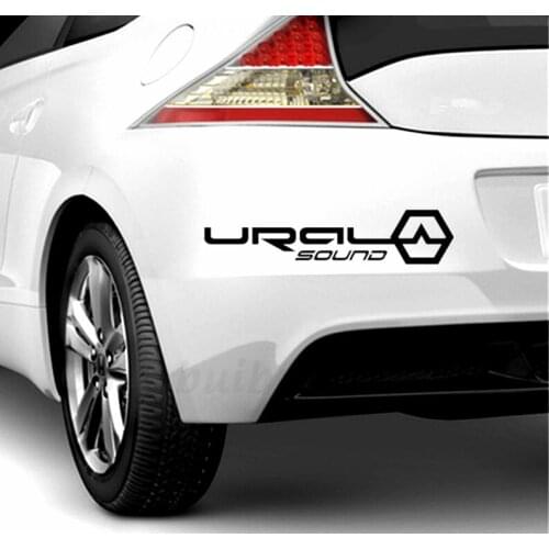 13.2*57cm 5.4*24.5cm car stickers and decals for volkswagen Ural Sound car sticker funny car stickers N467