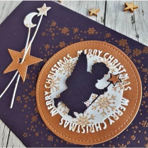 Star stick child decoration Metal Cutting Dies Stencils DIY Scrapbooking Paper/photo Cards Embossing Dies