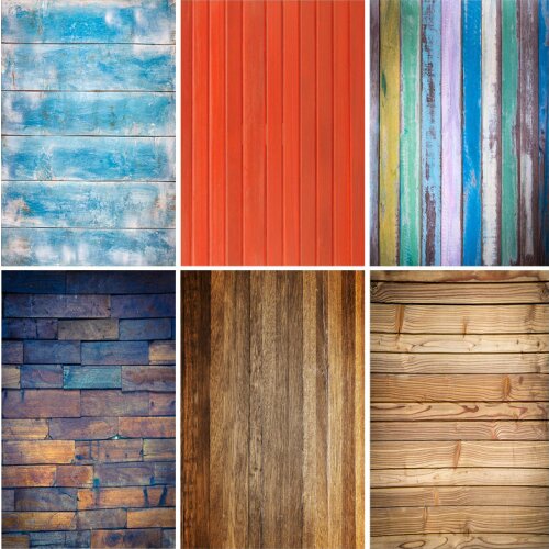 Wooden Board Photography Background Wood Plank Texture Newborn Baby Portrait Photocall Photo Backdrops Prop 210318MXX-S4
