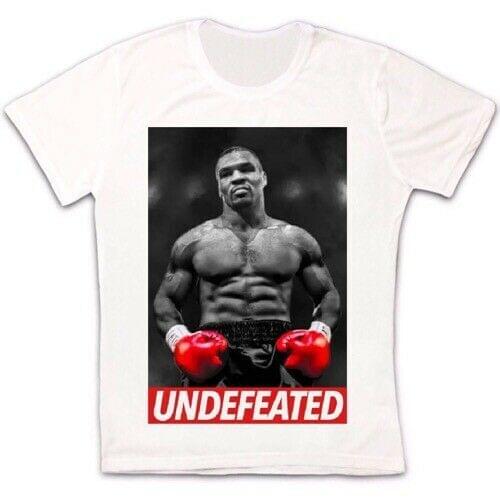 Iron Mike Tyson Boxing Undefeated Hall of Fame Cool Unisex Retro T Shirt