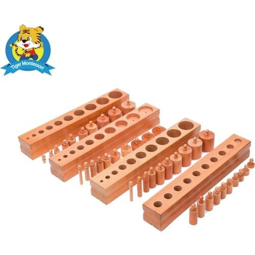 Montessori material Cylinder Block (Set of 4) toy