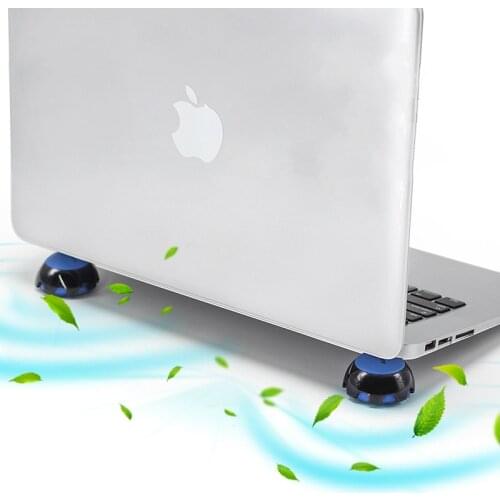 Laptop Stand Magnetic Portable Cooling Pad For MacBook Laptop Cool Ball Heat Dissipation Skidproof Pad Cooler Stander Notebook