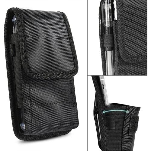 2020 Retro Men Phone Pouch Classic Black Mens Belt Bag Hanging Waist Storage Bag Belt Clip Pouch Case For iPhone Fanny Pack New