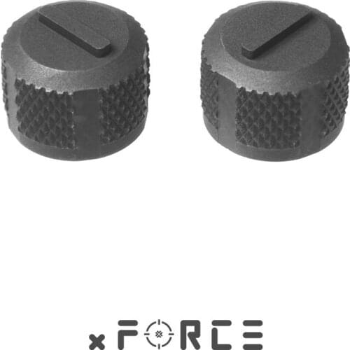 XForce XTSP Red Dot Sight Adjustment Screw Cap Set (Black)