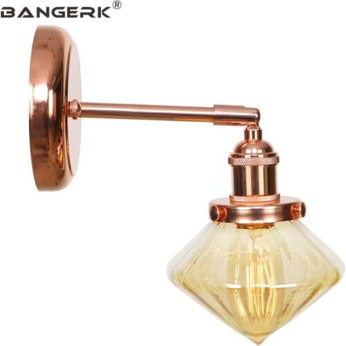 Nordic Design Wall Lamps Loft Decor Sconce LED Edison Wall Light Iron Switch Bedside Wall Lamp Home Lighting Fixtures Wandlamp