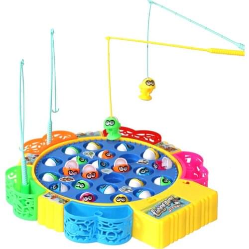 New Hot Fashion Colourful Baby Educational Toy Fish Plastic Magnetic Fishing Toys Set Game Kids Gifts For Kids Outdoor Toy