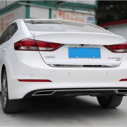 1pc for hyundai ELANTRA 2017-2018 trunk tailgate Trim strip