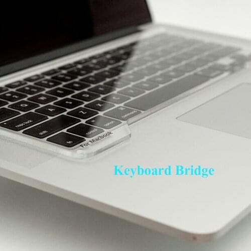 New Arrival Keyboard Bridge For HHKB Keyboard Cover For Mackbook Air Transparent Protector with 4 Rubber Mat For Mackbook Pro