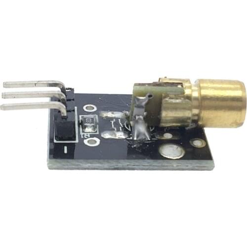 KY-008 Laser Transmitter Module 650 nm 5V 5mW Copper Head for Arduino